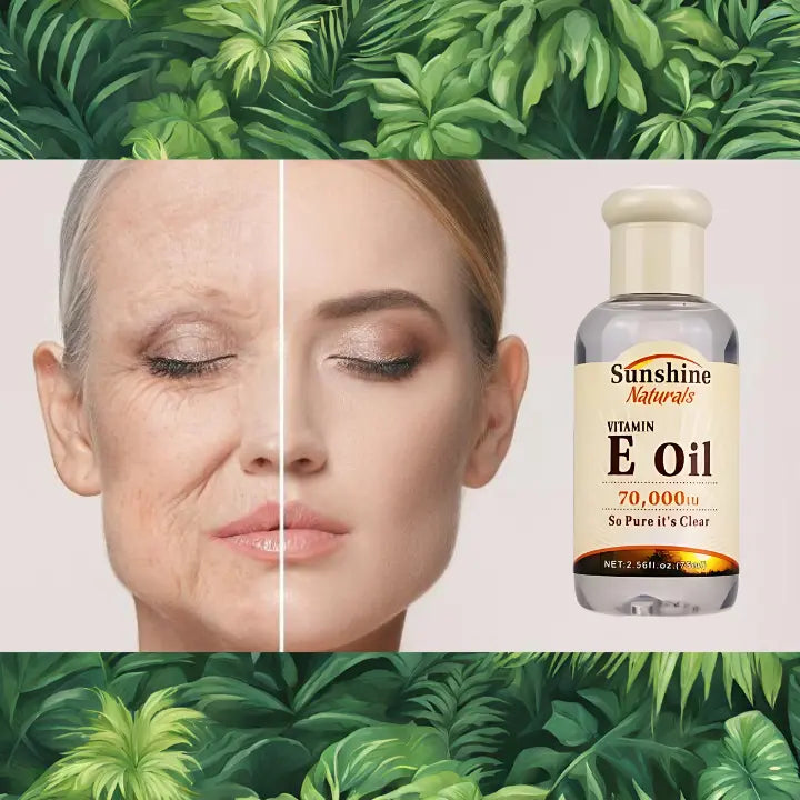 huile pour la peau Vitamine E