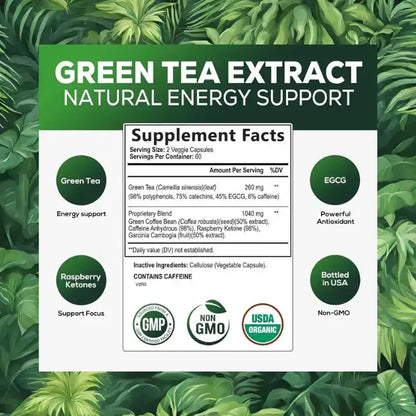 Gélule thé vert Ventre Plat