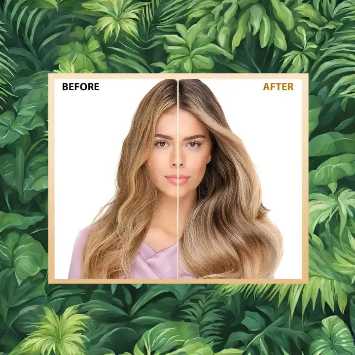 masque pousse cheveux avant après