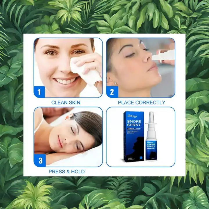 Spray anti ronflement