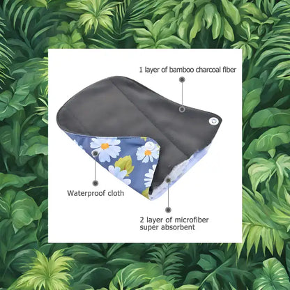 serviette hygiénique réutilisable