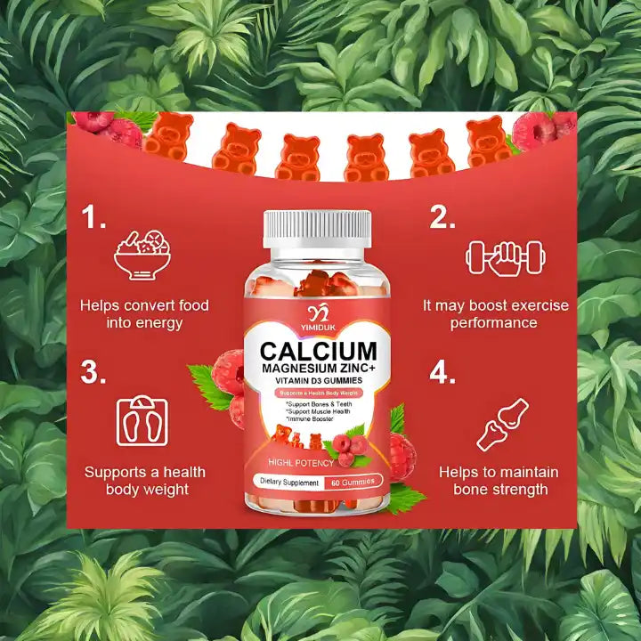 Gummies immunité du système osseux