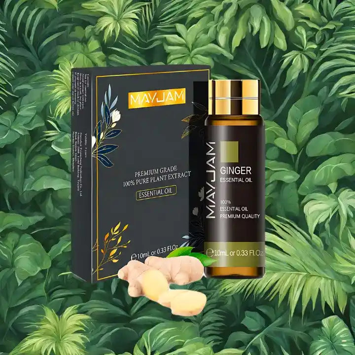 Huile de gingembre pour ventre plat