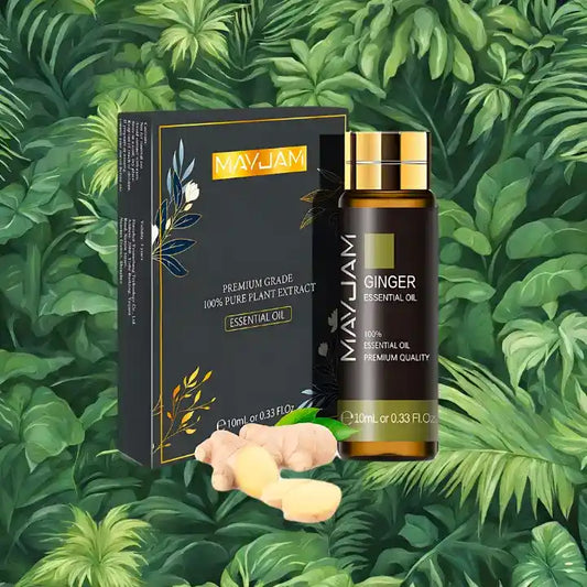 Huile de gingembre pour ventre plat