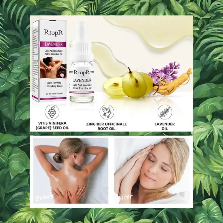 Huile de massage musculaire