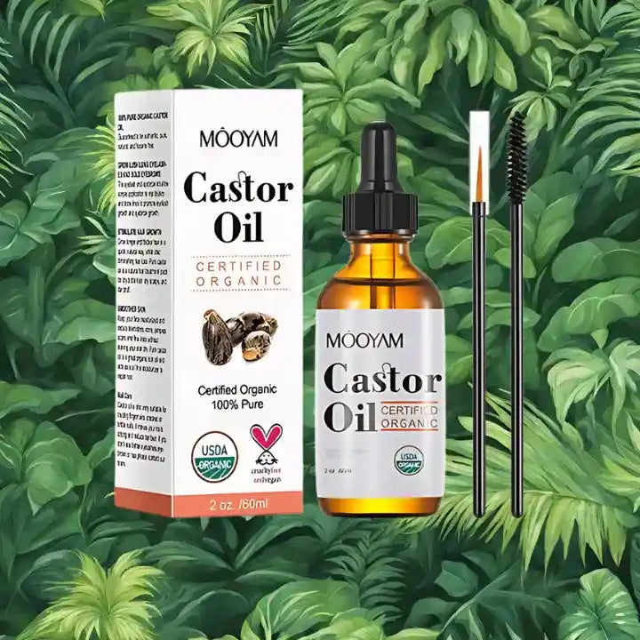 L'huile de ricin pour les cheveux