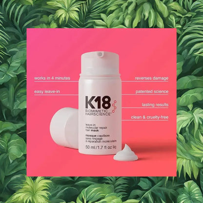 Masque cheveux sans rinçage