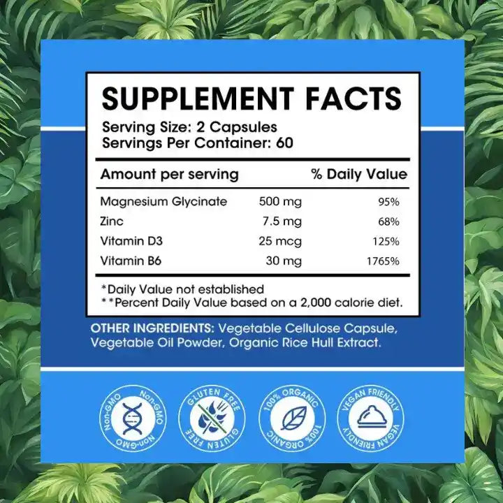 Magnésium et Vitamine B6