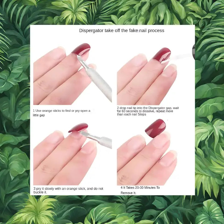 Patch faux ongles