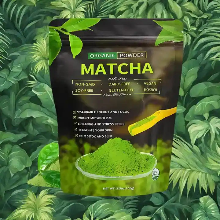 Boisson au thé matcha énergie sport
