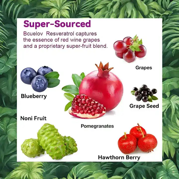 Gélule de Resveratrol pour la Peau