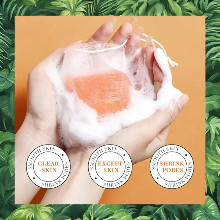 Savon solide fait main au curcuma