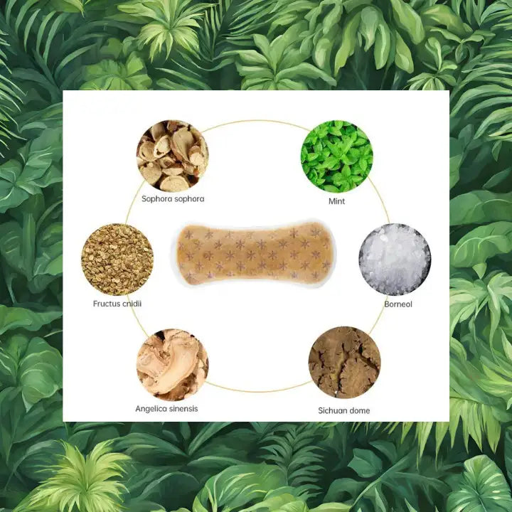 Serviette hygiénique bio avec plantes médicinales