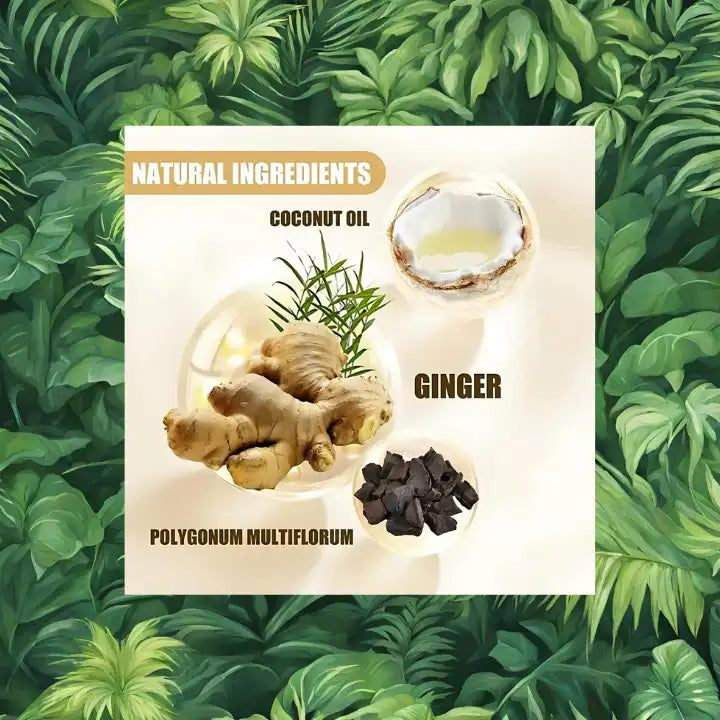 Shampoing gingembre repousse cheveux