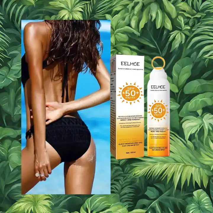 spray protecteur soleil cheveux et corps