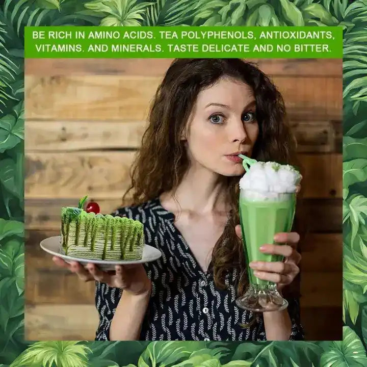 Boisson au thé matcha énergie sport